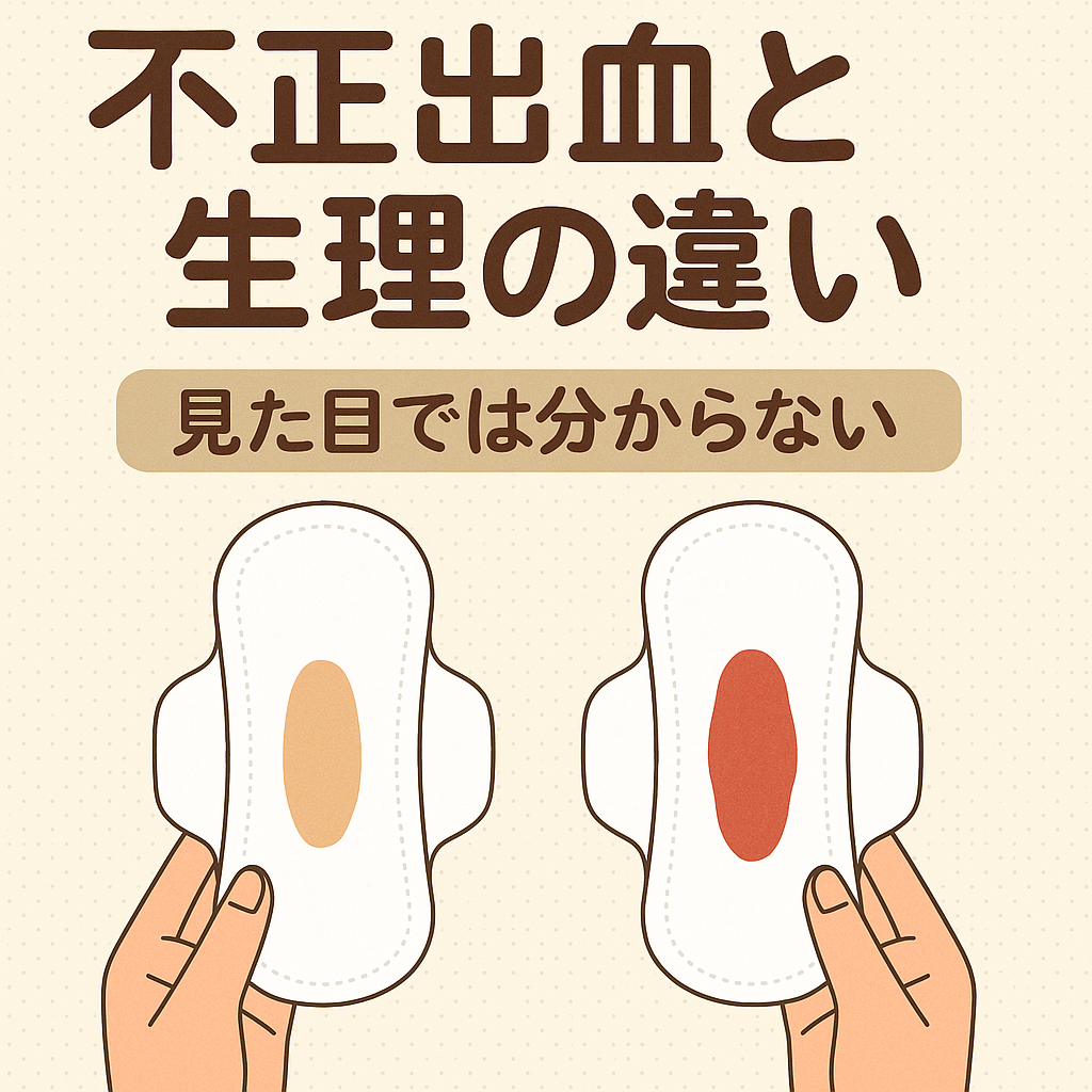 不正出血と生理の違いは？色・量で見極める判別基準と病気のサイン