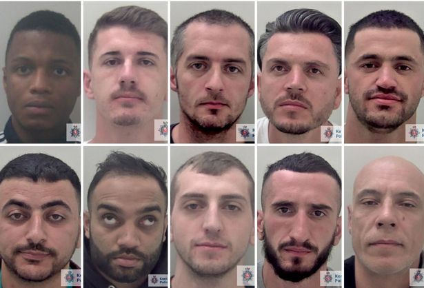 Five Men Received Lengthy Sentences for Smuggling Drugs into London
