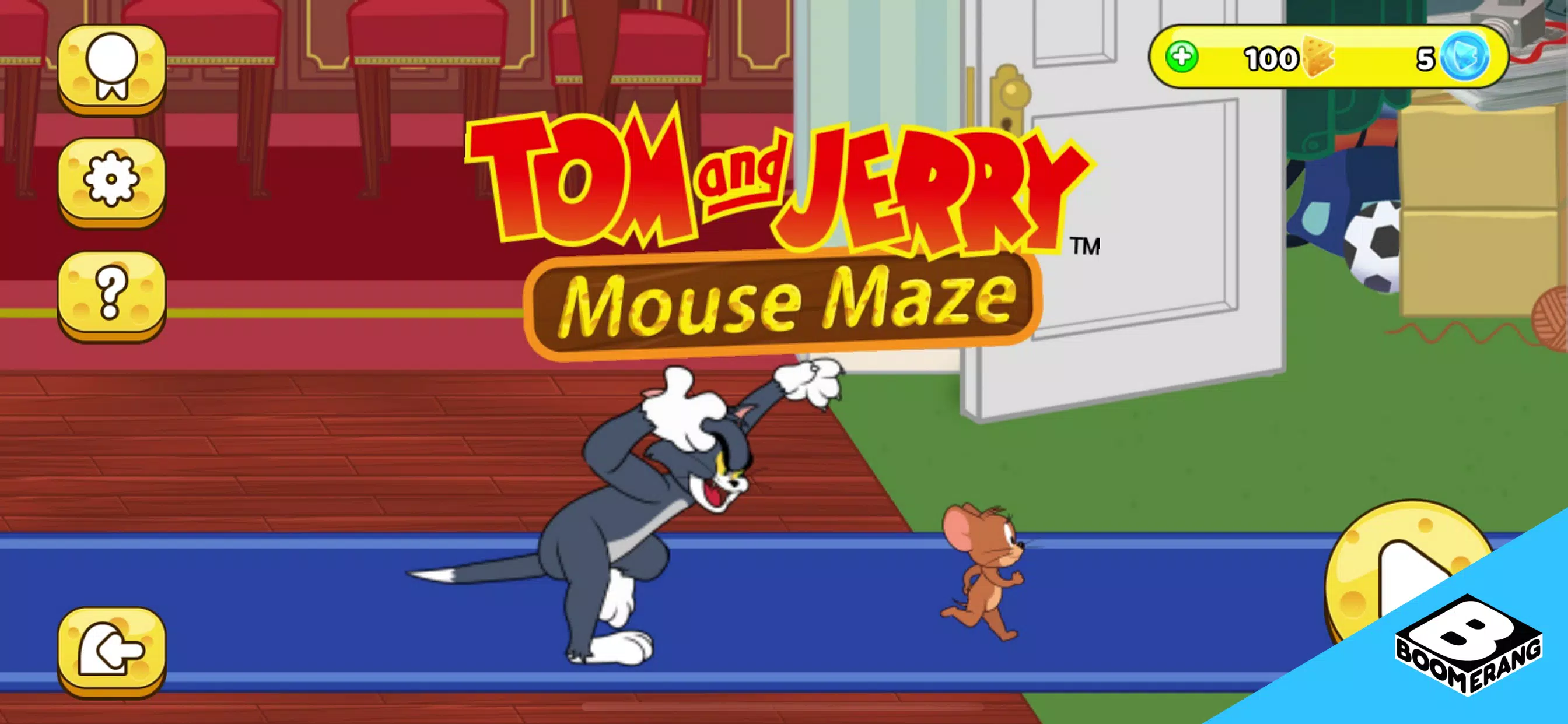 Tom and Jerry Mouse Maze Game