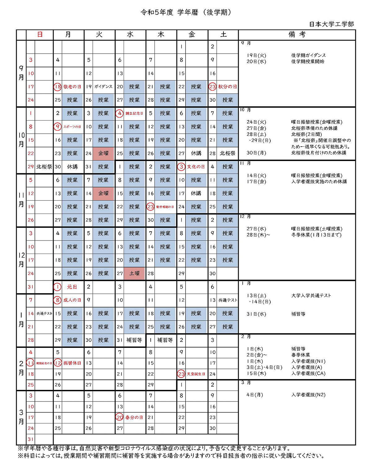 同志社女子大学学年暦2026徹底解剖！授業開始日と履修登録の落とし穴