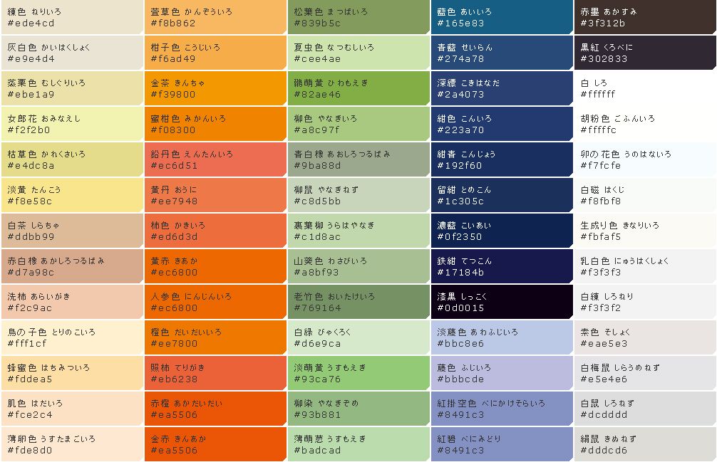 茜色や浅葱色の由来とは？雅な日本の伝統色一覧と美しい色彩の秘密