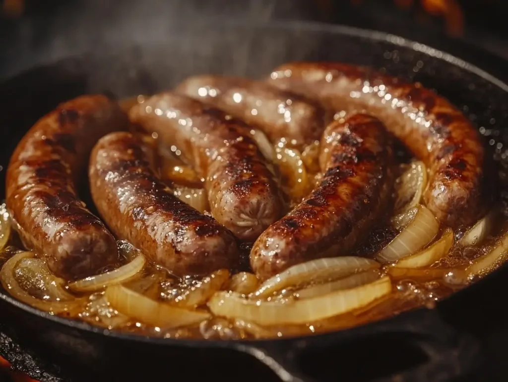 How to Beer Boil Brats