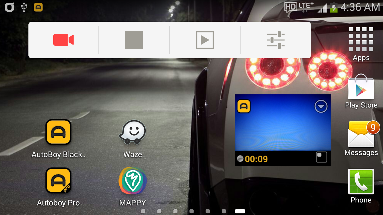 Autoboy Dash Cam App for Android