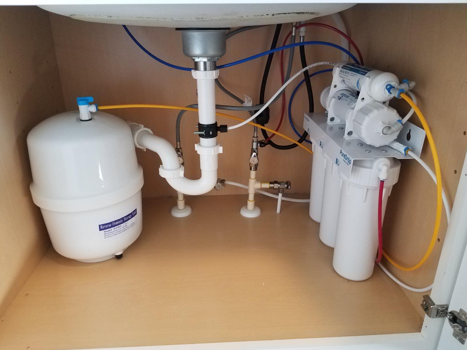 Under Sink Reverse Osmosis System Installation Cost