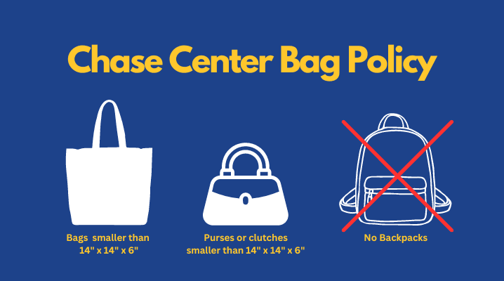 Bag Policy at Chase Center