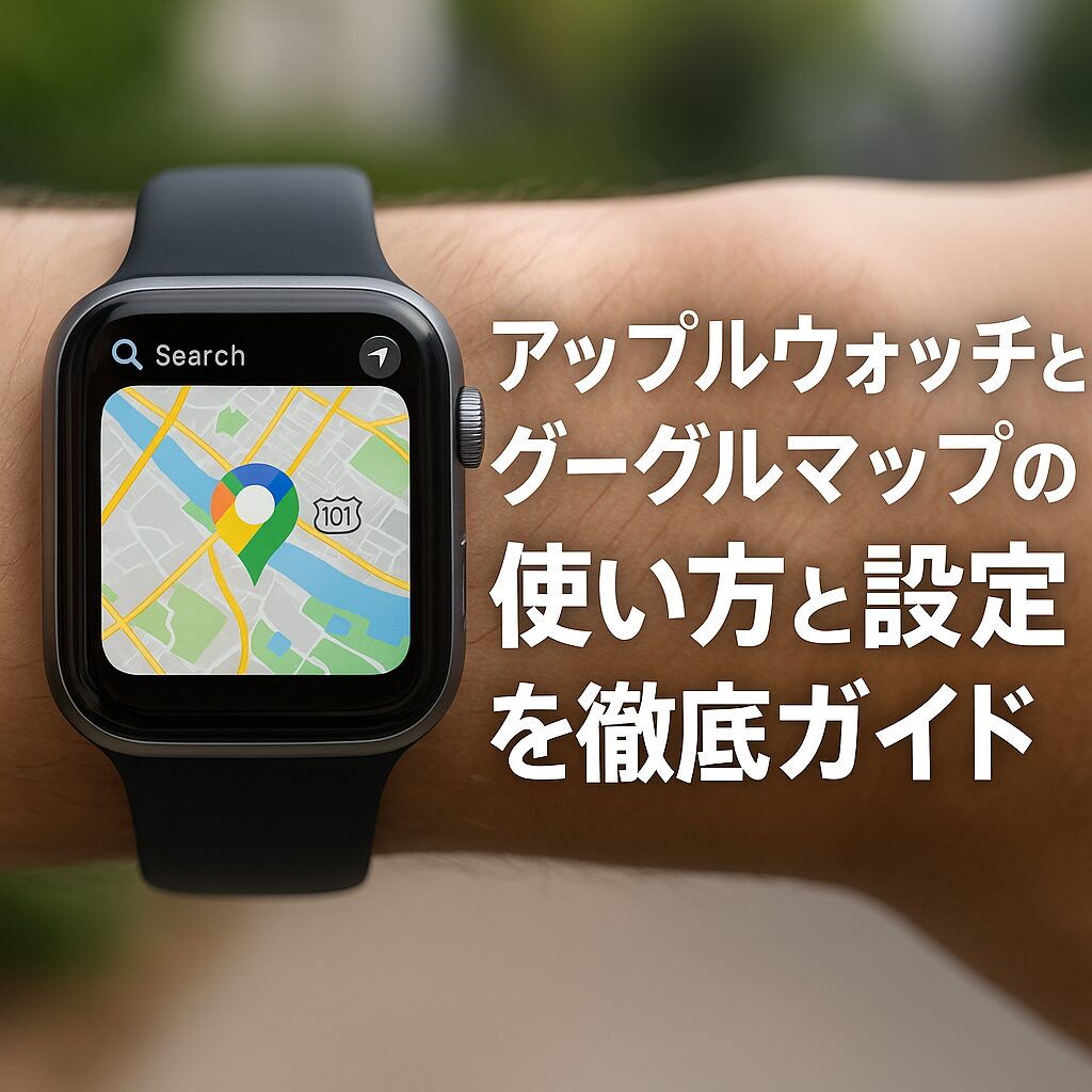 Apple WatchでGoogleマップは単体利用できる？Iphoneなしナビ徹底検証
