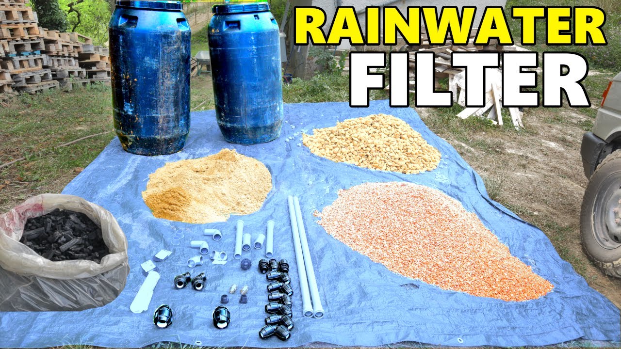 Diy Rainwater Collection and Filtration System