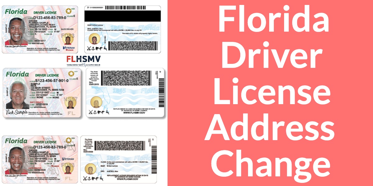 Change Address on Driver's License Online Florida