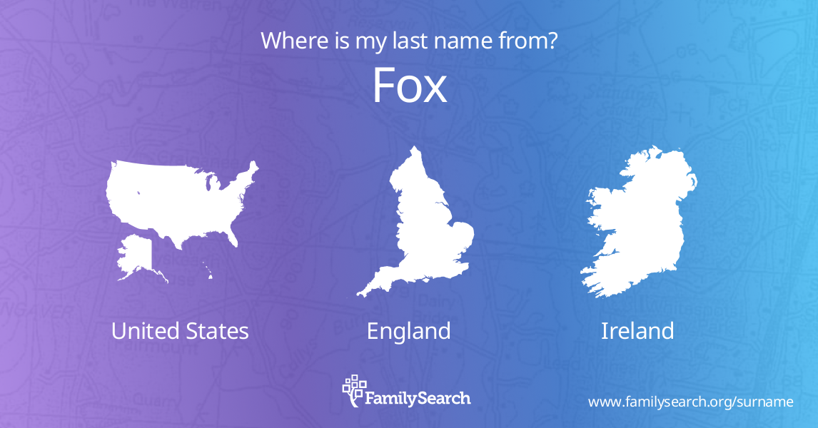Origin of the Name Fox