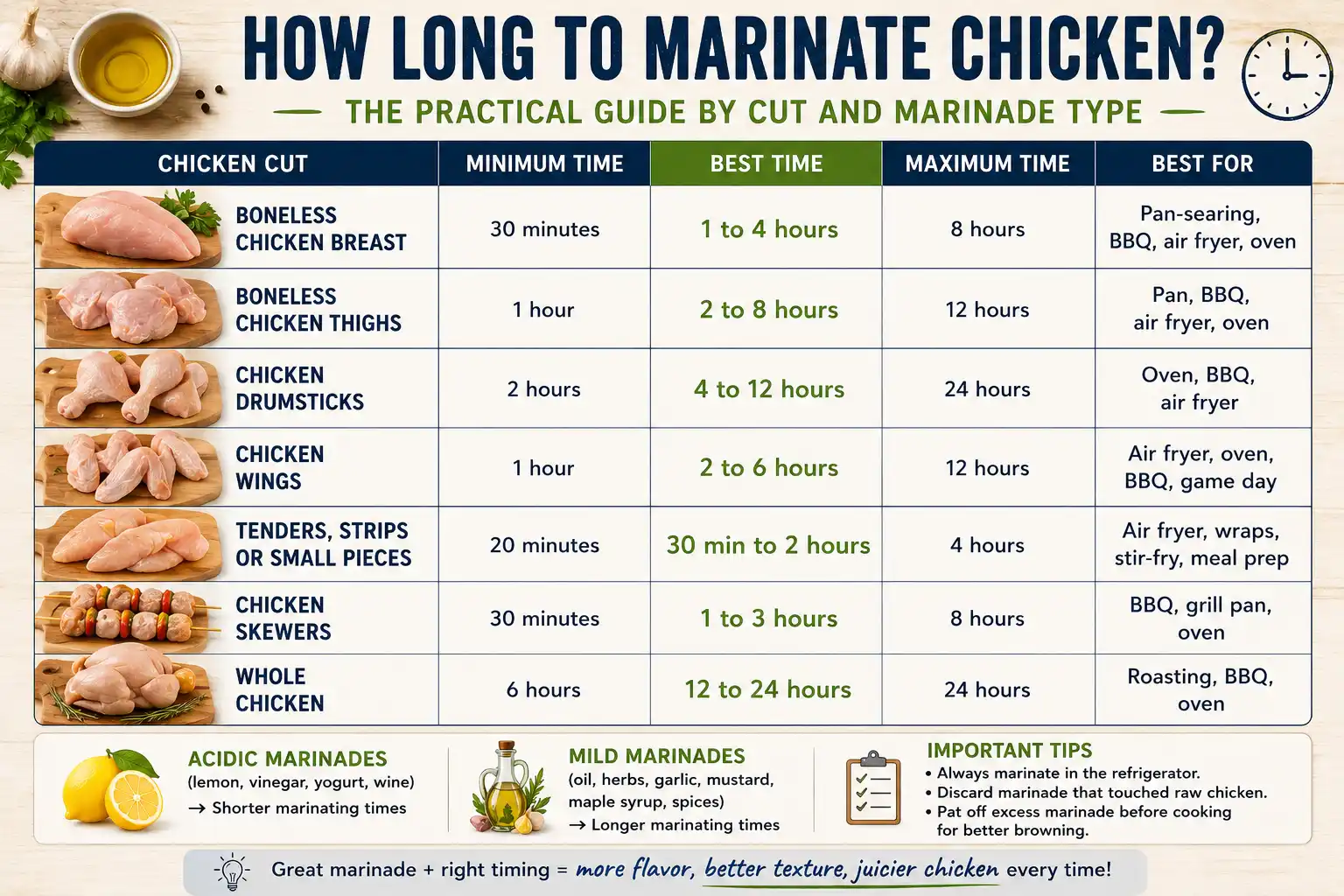 How Long Should You Marinade Chicken