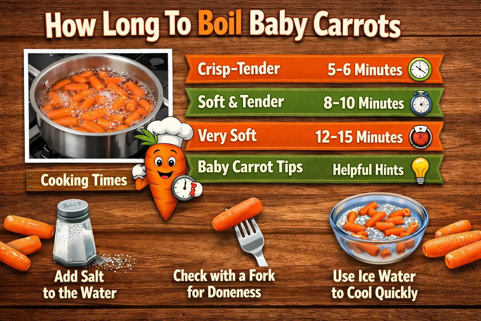 How Long to Boil Carrots Until Soft