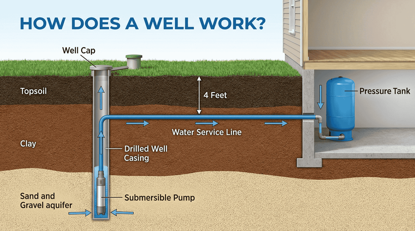 How Does a Residential Well Work