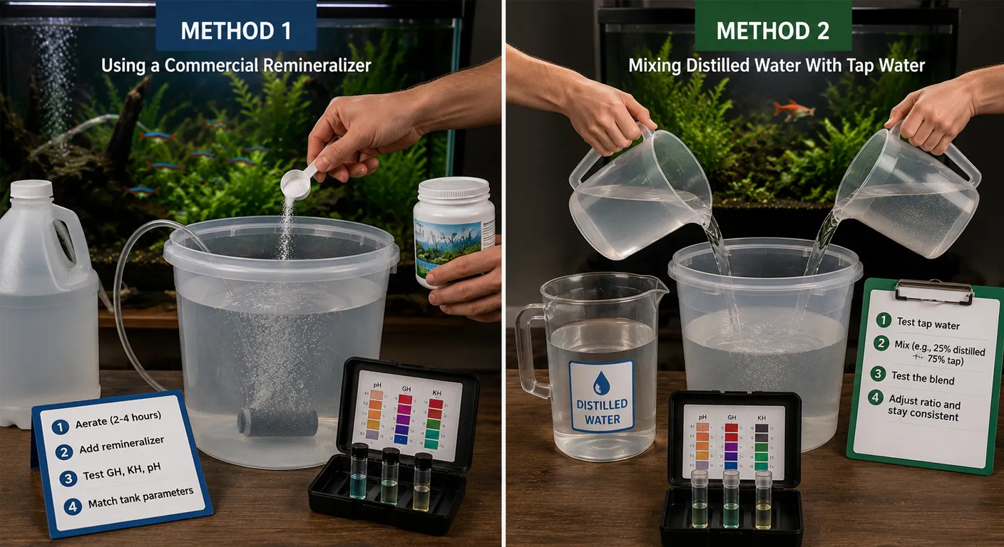 Can I Use Distilled Water in My Fish Tank