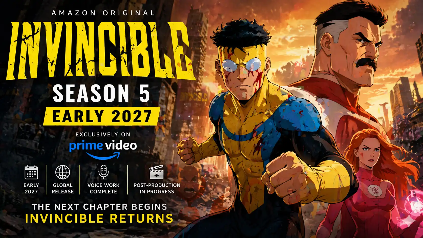 When Is Invincible Season 5 Coming Out