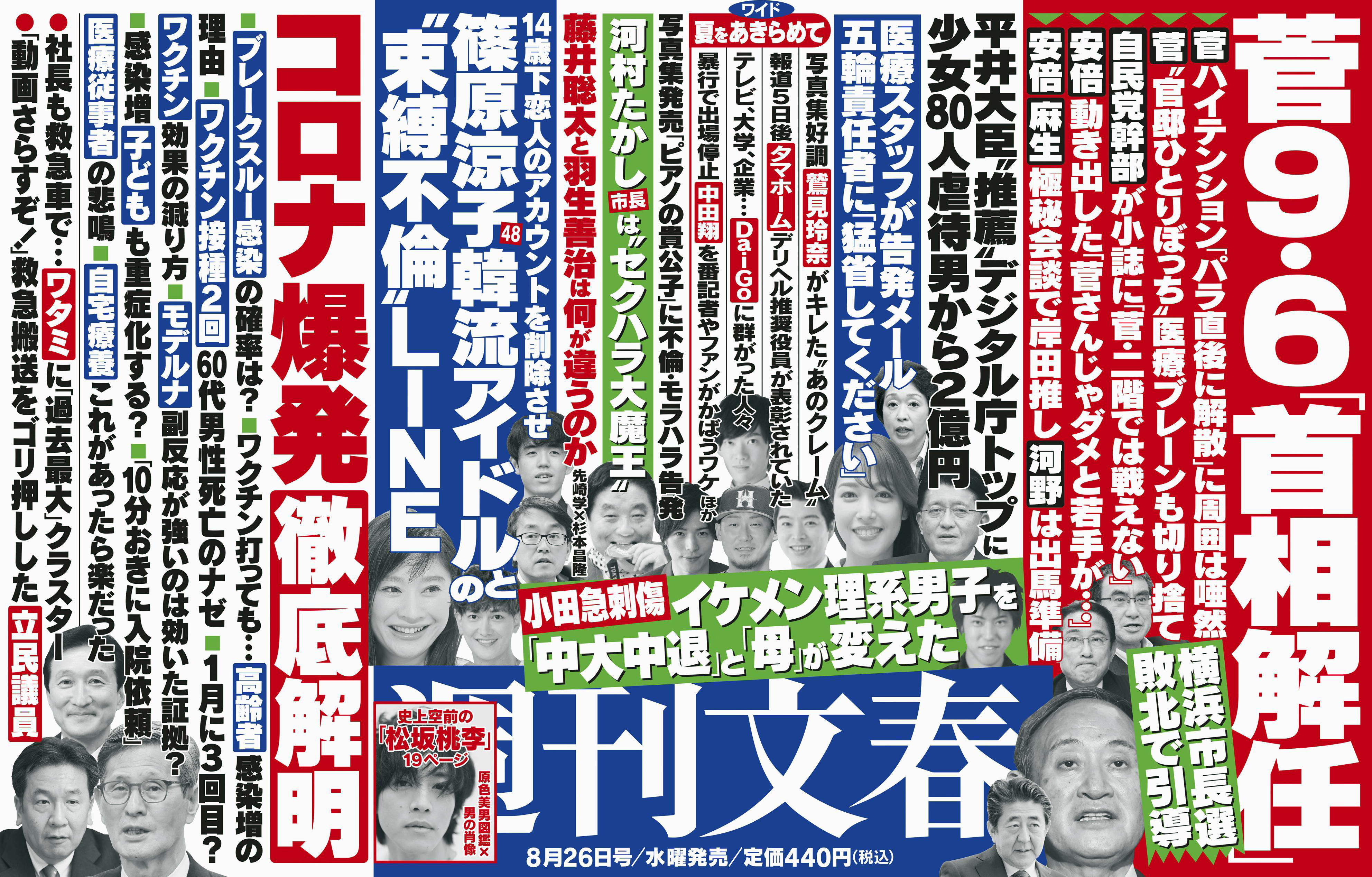 週刊文春最新号の中吊り広告はどこ？見出し速報とデジタルの真相