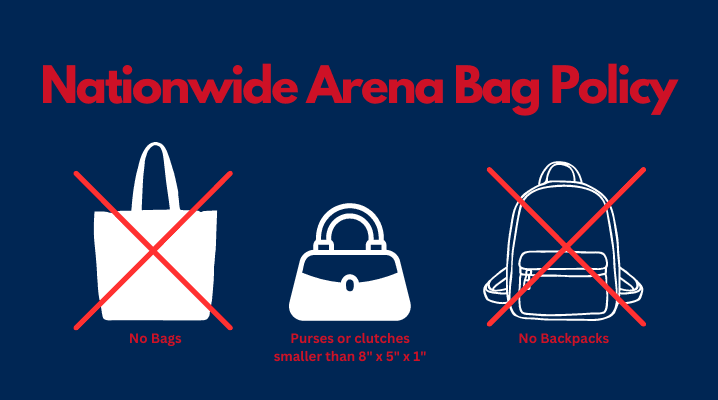 Columbus Crew No Bag Policy