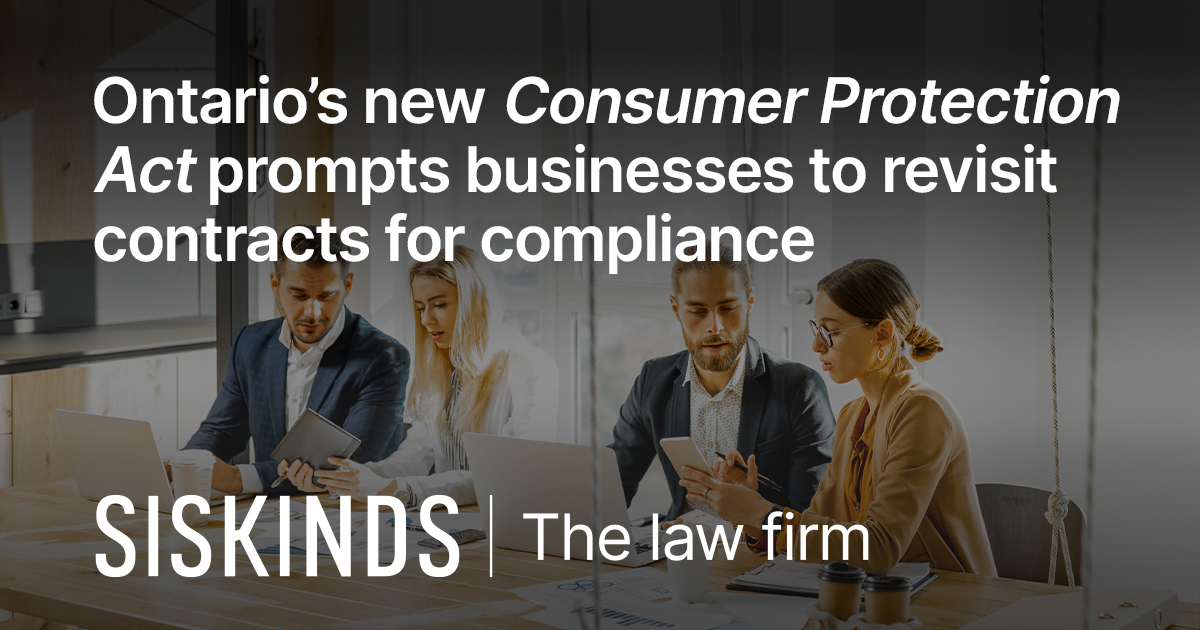 Ontario Consumer Law