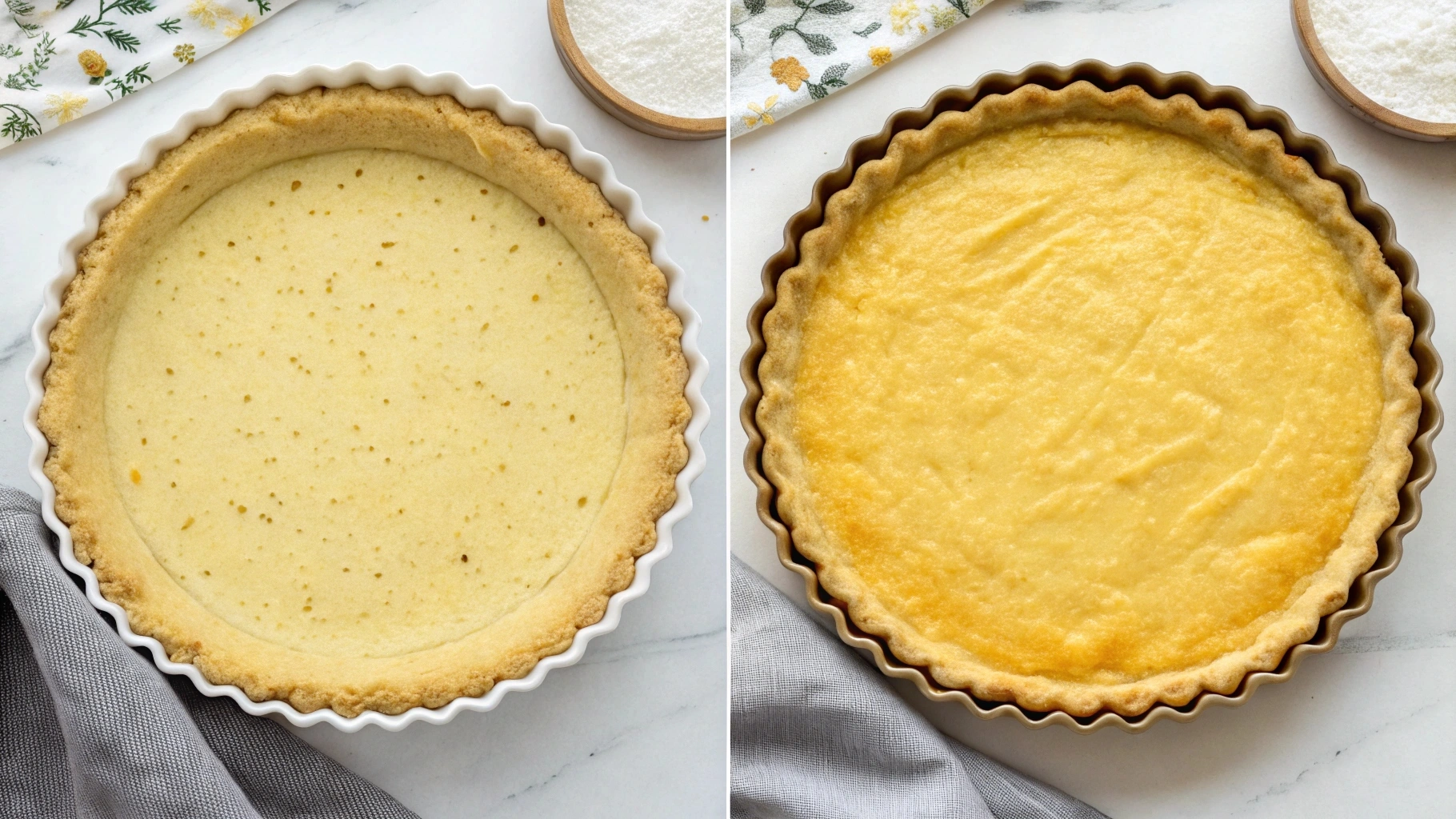 Pre Baking Crust for Quiche