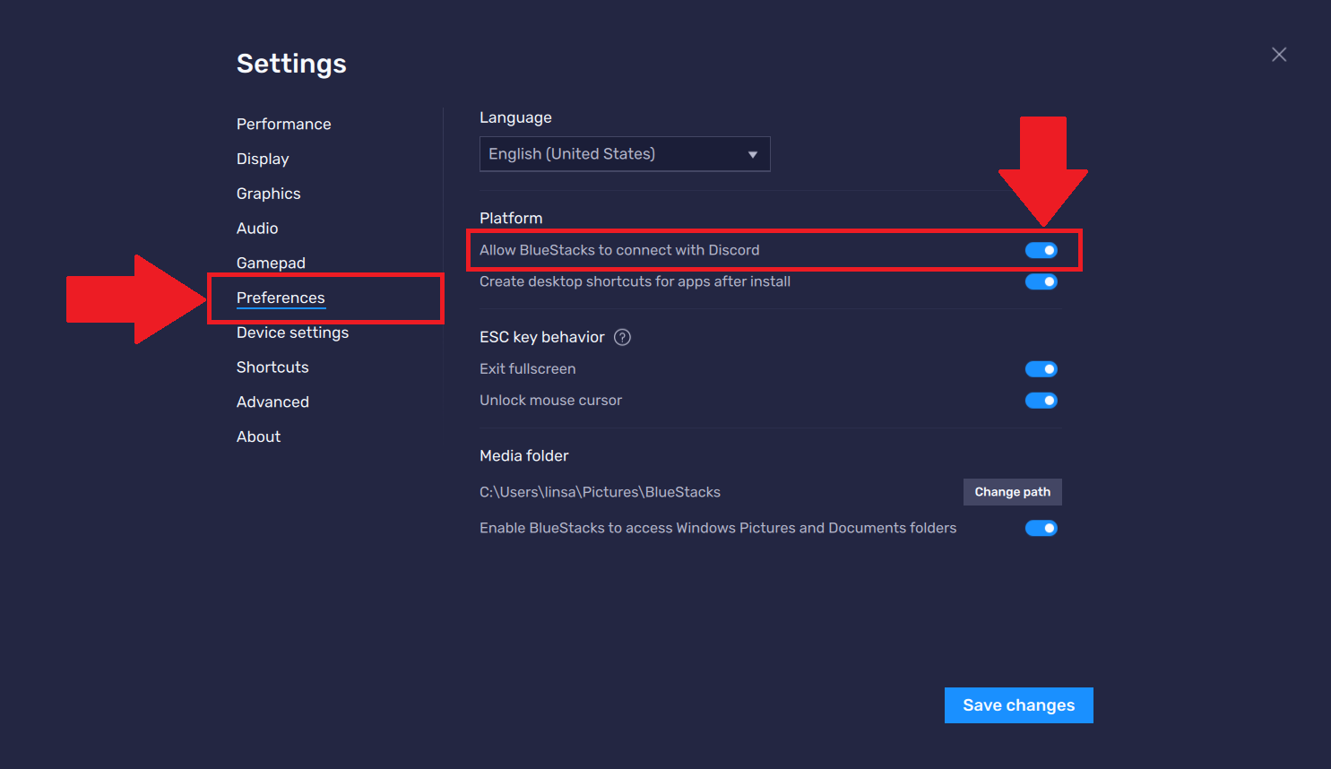 How to Hide Bluestacks from Discord