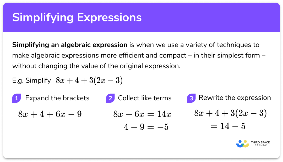 How Do You Simplify Algebraic Expressions