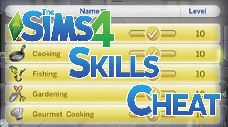 Skill Cheats Sims 4