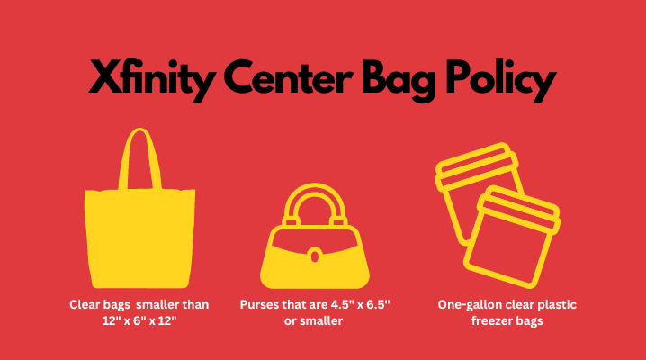 Xfinity Mobile Arena Bag Policy: the Size That Gets You In