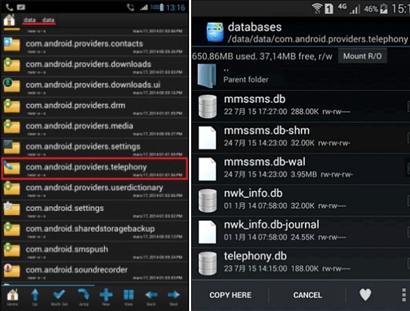 Where Is Text Messages Stored on Android