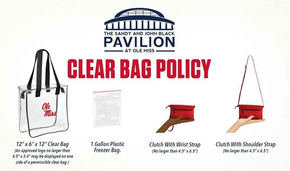 Ole Miss Stadium Bag Policy