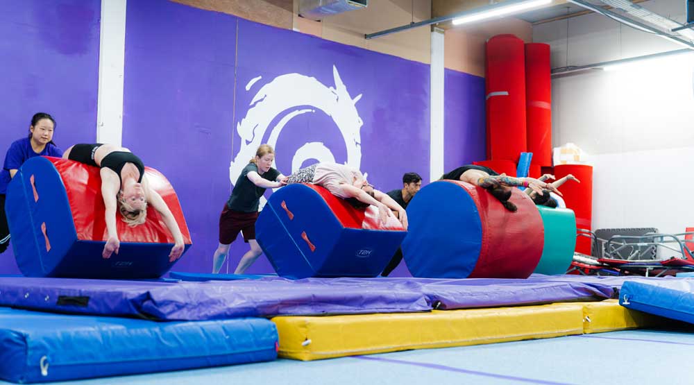 Adult Gymnastics London over Gravity Gymnastics