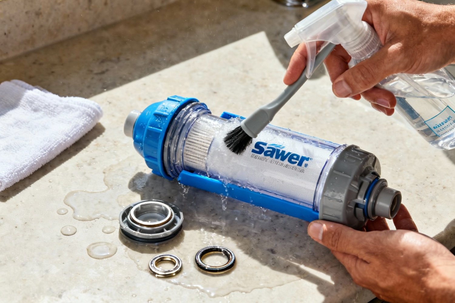 How to Clean a Sawyer Water Filter