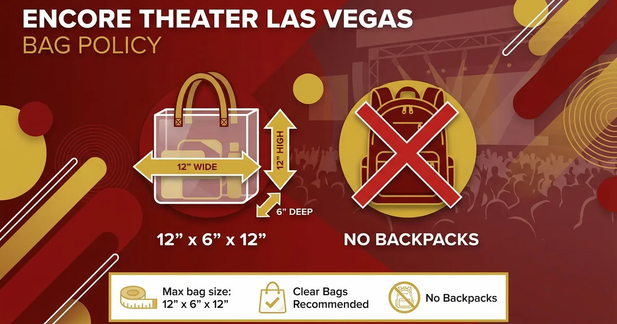 Las Vegas Gp Bag Policy