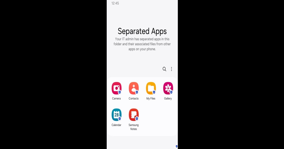 What Is Separated Apps App on Android