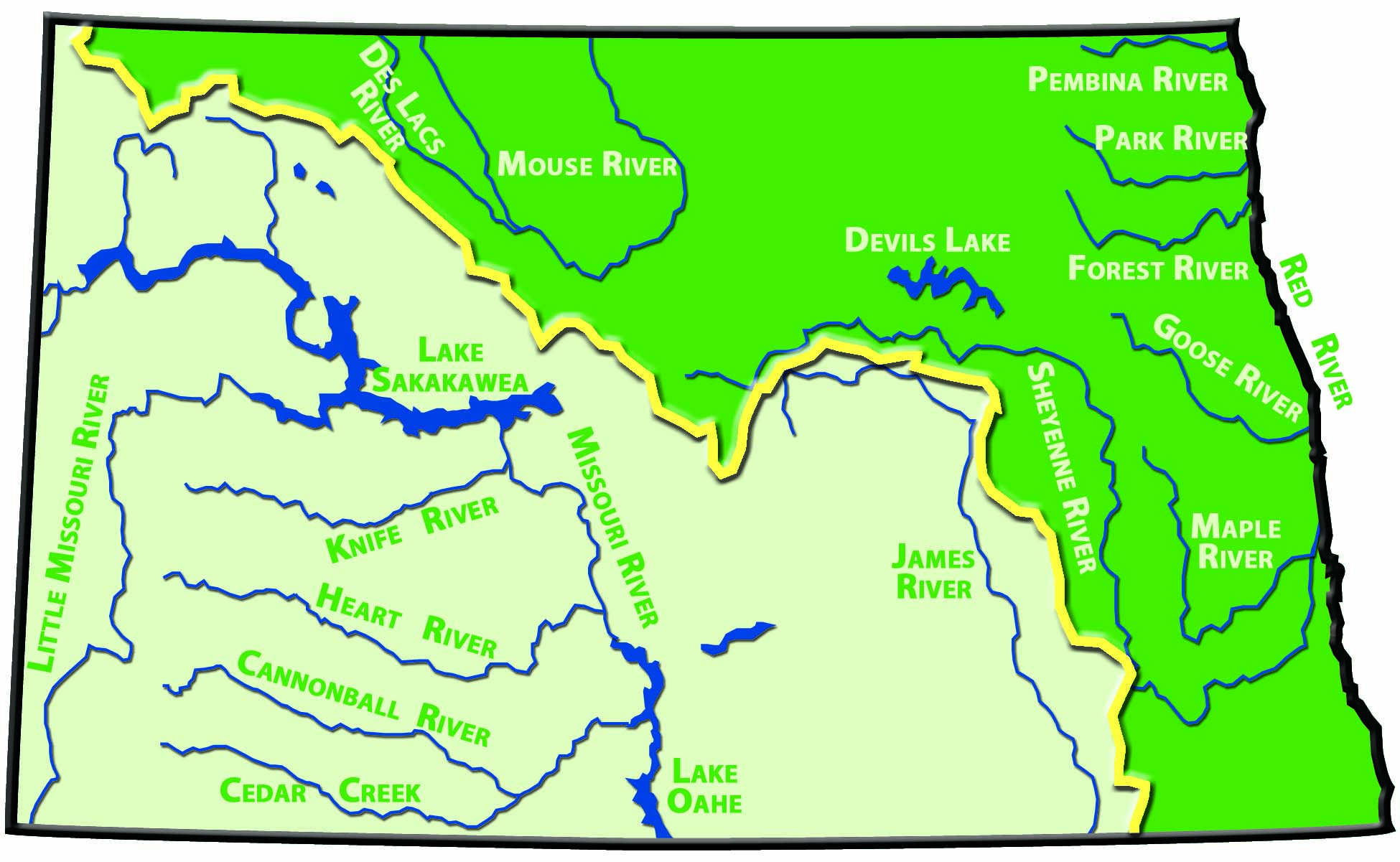 What Is the Continental Divide in North Dakota