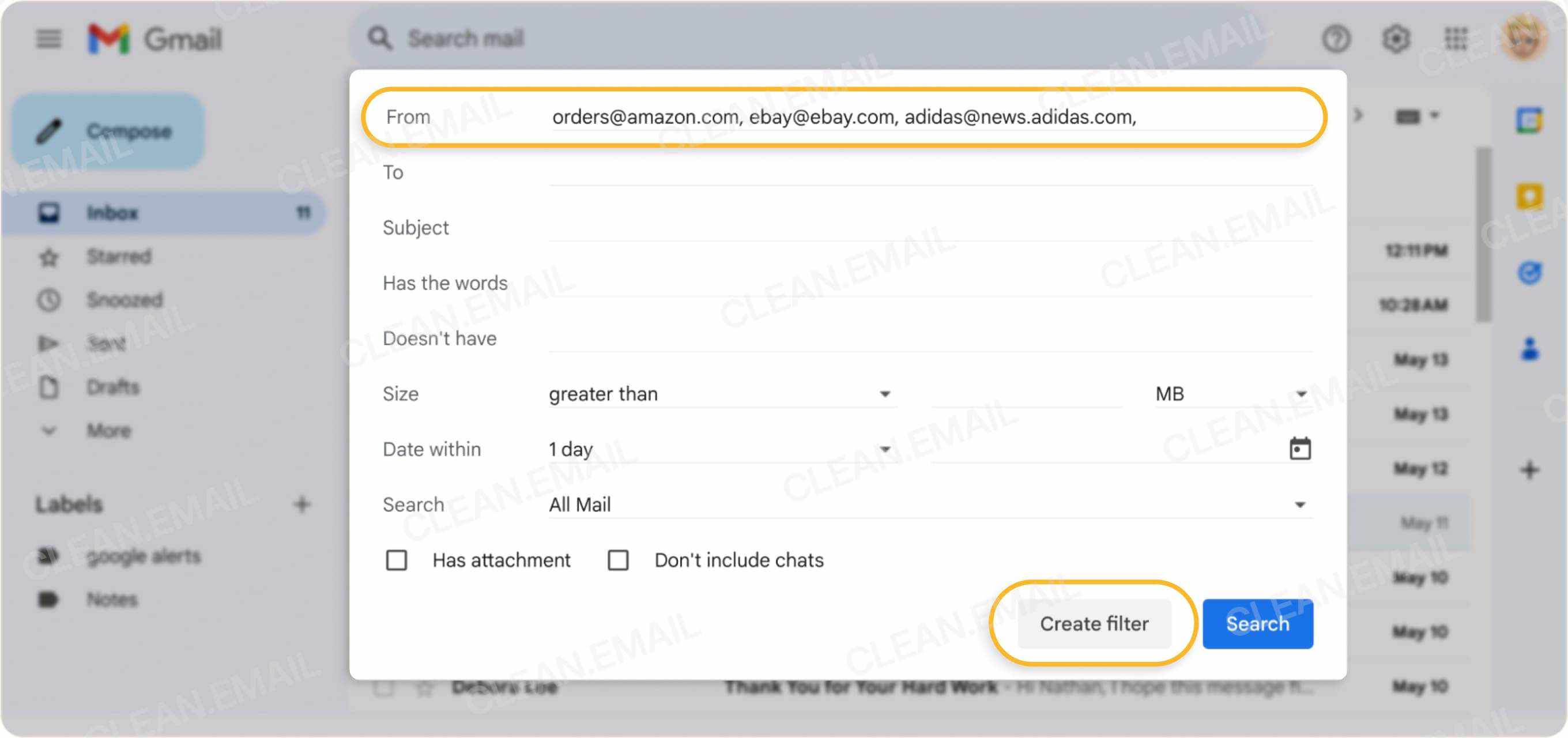 How to Filter Emails to a Folder in Gmail