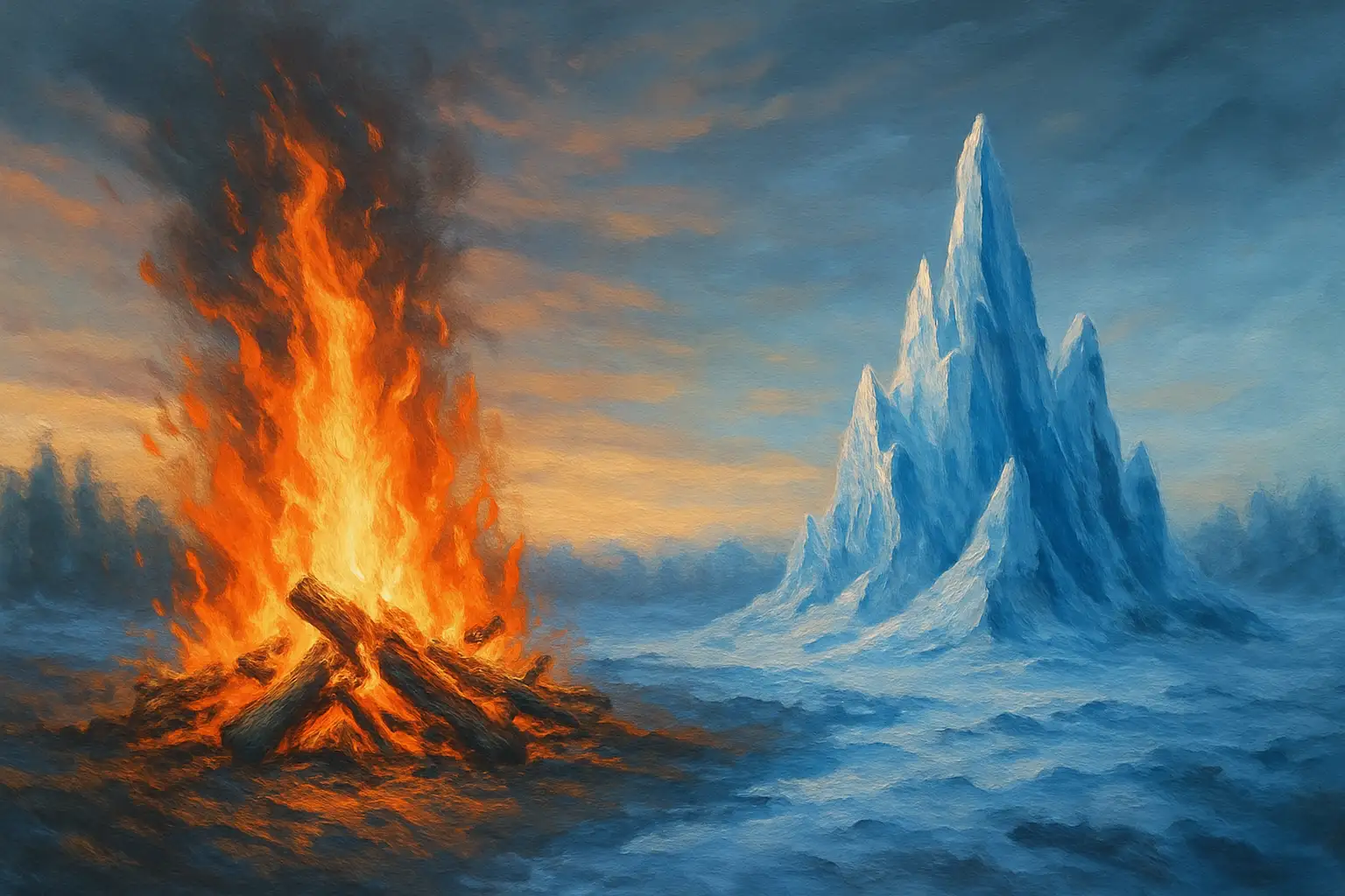 Robert Frost Fire and Ice Interpretation