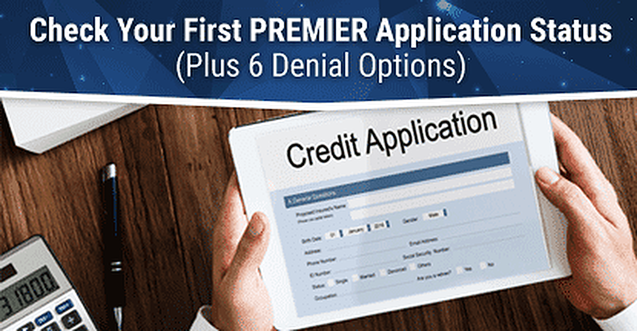 Premier Bank Application Status