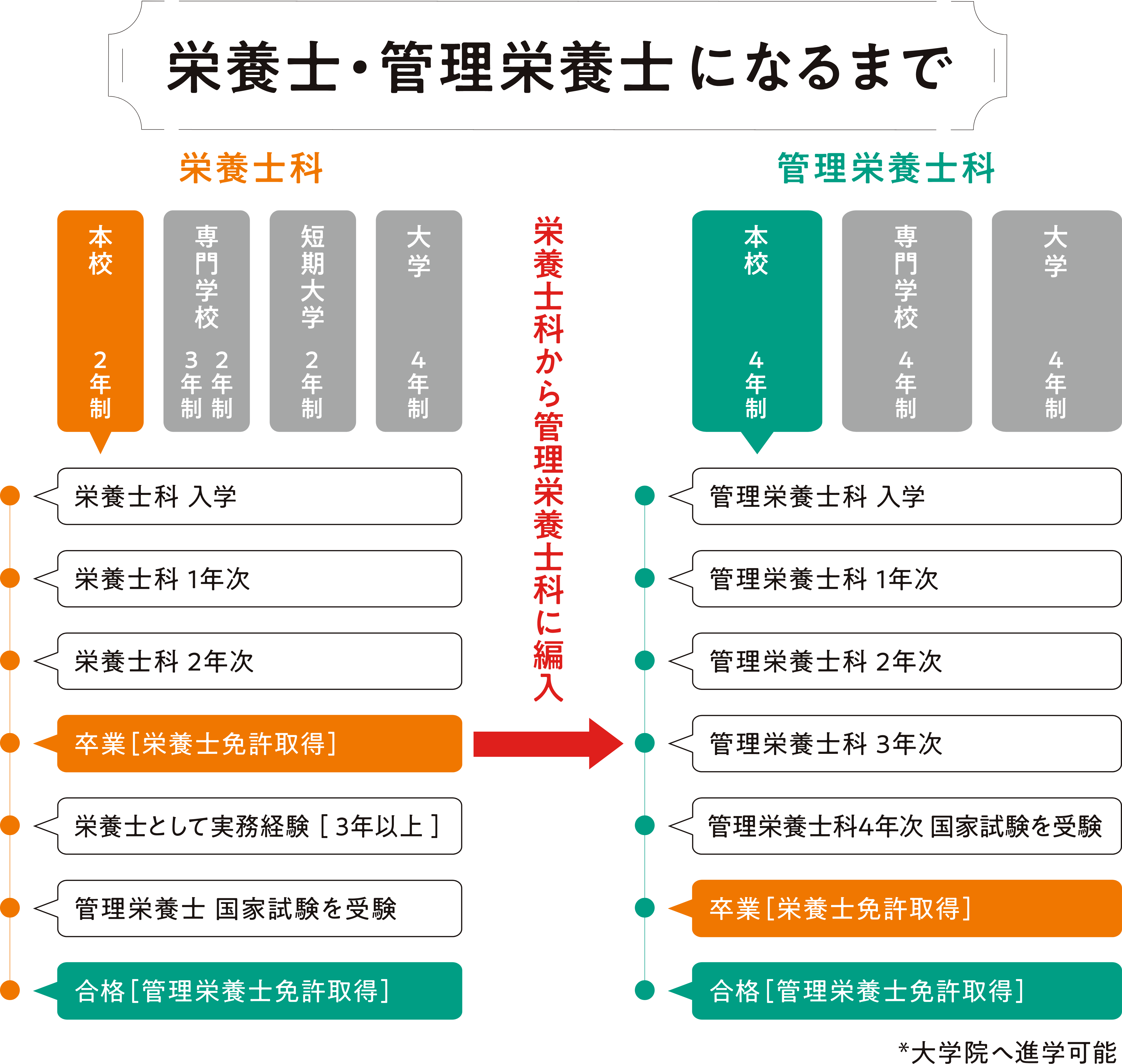 管理栄養士と栄養士の決定的な違いとは？年収格差や合格率の真相を徹底比較！