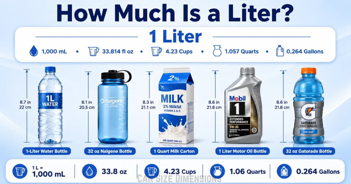 How Much Is 2L of Water