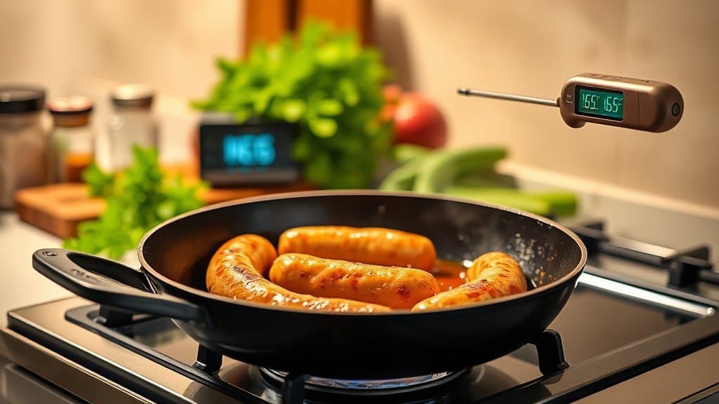 Temperature for Chicken Sausage