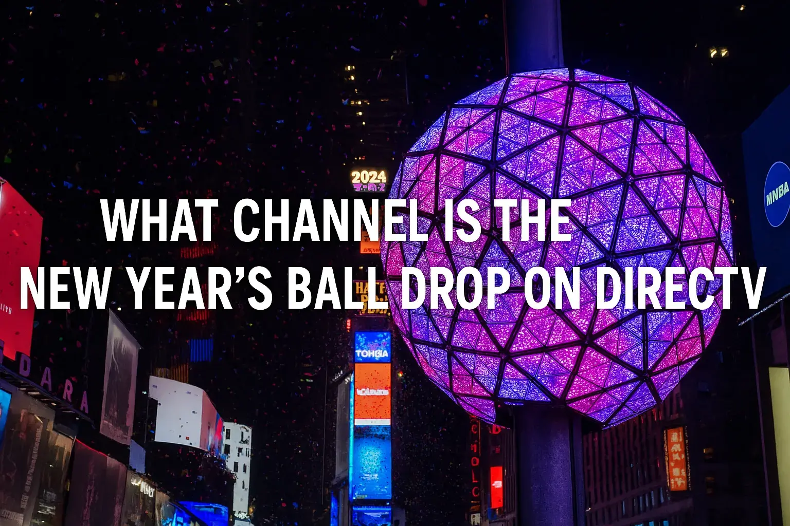 Ball Drop What Channel