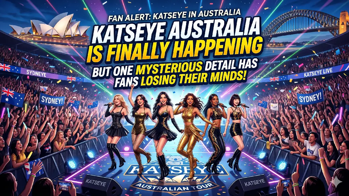 Is Katseye Coming to Australia 2026