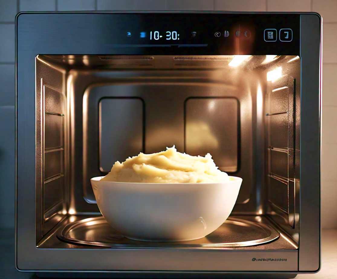Heating Mashed Potatoes in Microwave