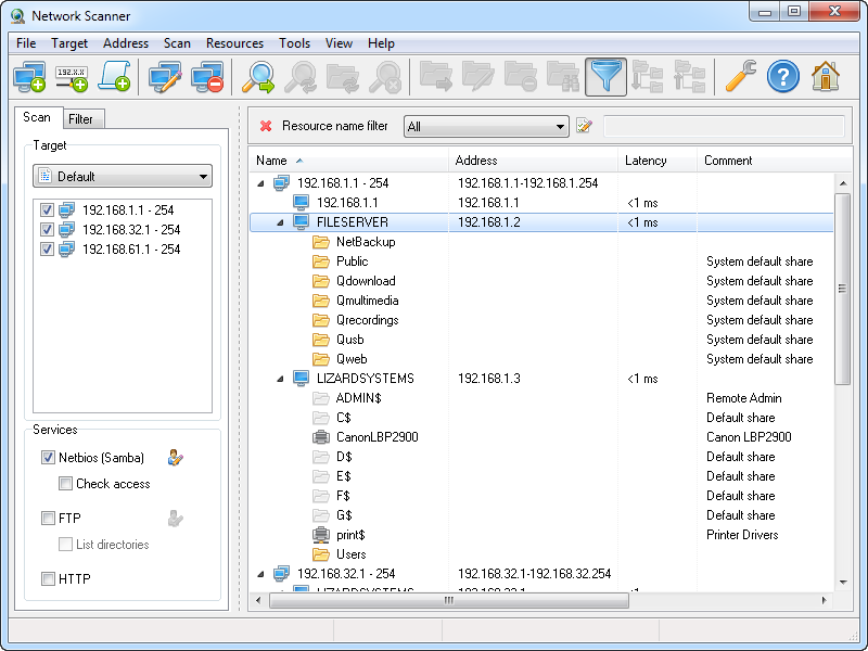 Network Scan Freeware