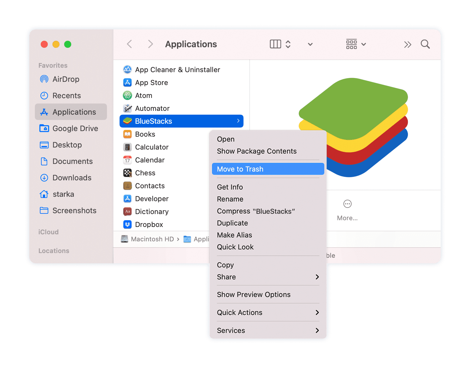 How to Remove Bluestacks from Mac