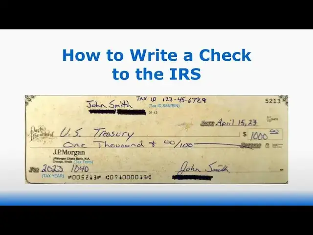 Where Do I Mail Check to Irs