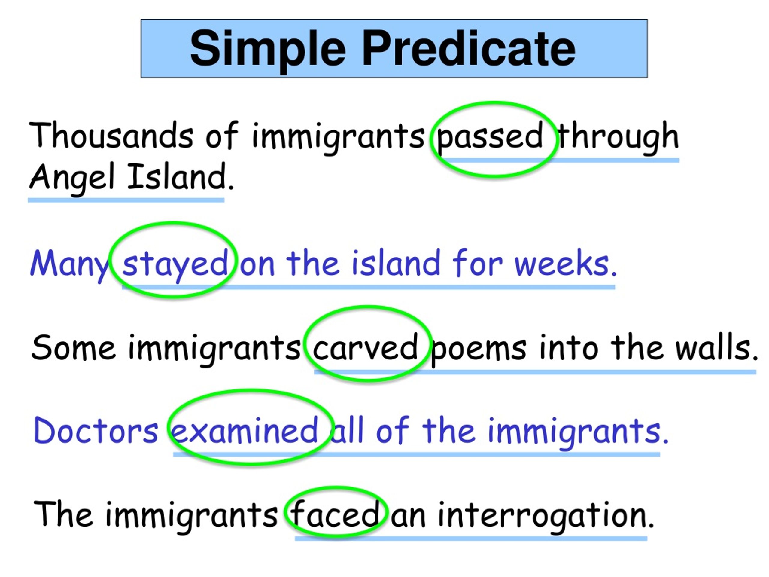 What Is a Simple Predicate