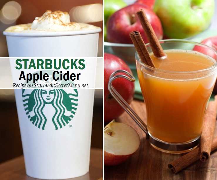 Starbucks Hot Apple Cider Drink