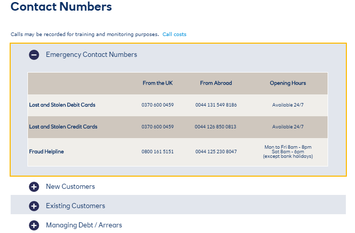 Ulster Bank Customer Service Contact Number
