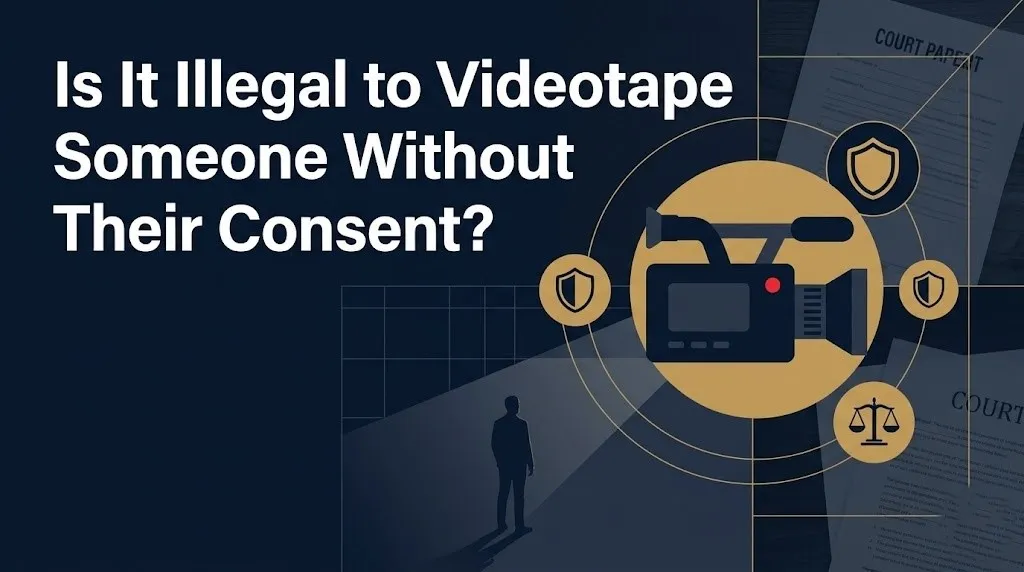 Is It Illegal to Tape Someone