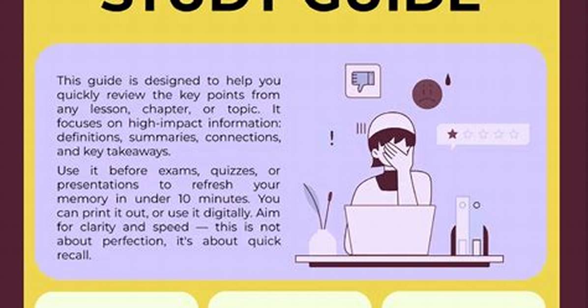 Study Guide